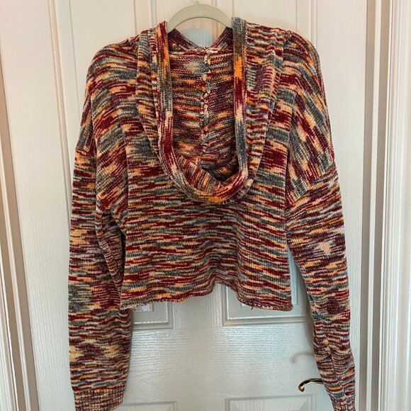 Knit Hooded L/S Top - Picture 2 of 4